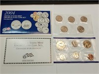 OF) Uncirculated 2004 Philadelphia Mint coin set