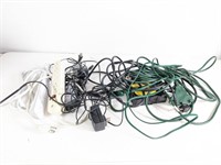 Assorted Power & Extension Cords Collection