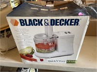 black and decker food processor