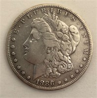 1886S Morgan Silver Dollar