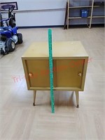 Vintage record player stand cabinet