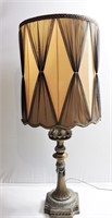 Vintage Table Lamp - 39"h