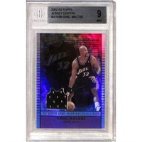 2002-03 Topps Jersey Edition Karl Malone Bgs 9
