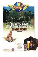 1995 Schlitz Beer Give Away Ad Sign