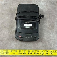 Vintage Optimus Cassette Player Recorder