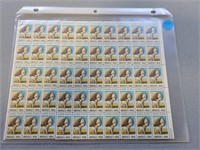 Sheet of "America's Wool" 6 cent stamps