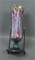 Brockwitz Blue Ftd Prism Panels Vase