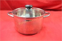 William-Sonoma 4QT Stainless Steel Pan w/ Lid