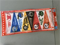 (SELAED) NFL TEAM PENNANTS