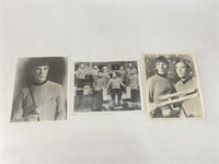 3 Star Trek Promotional Photos, 8 x 10 in