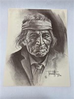 Norberto Reyes "A Face of the West" Series Print