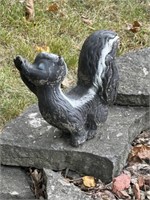 Garden Statue Stone Skunk, Toad, Garden Sign