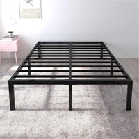 Heavy Duty Bed Frame  Metal 18 Inch Tall.