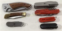 (7) Switch Blades & Utility Knives