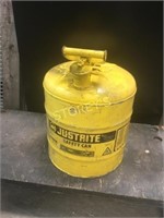 JustRite Yellow Safety Can