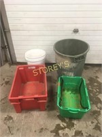 Totes, Garabge Bins, ETc.