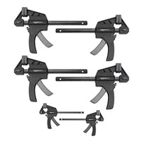 Amazon Basics 6-Piece Trigger Clamp Set, 2 Pack