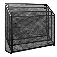 Amazonbasics 3 - Tier File Organizer, Black Mesh