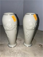 Vintage Lenox “Rose Blossom” bud vase’s