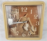 Vintage Elgin 12 X 12 Wall Clock