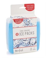 4Pk Cool Coolers Ice Pack