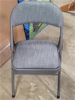 Max Chief - Foldable Grey Metal Chair