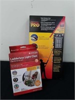 Ladderless light clips and no ladder Pro Rapid