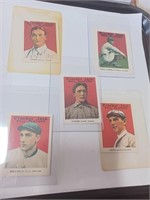 Vtg. Cracker Jack Ball Players Collector Cards