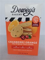 Dewey's cranberry orange thin cookies 200ct