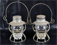 Two New York Central Systems Dressel Lanterns