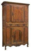 LOUIS XV STYLE CARVED FRUITWOOD BONNETIERE