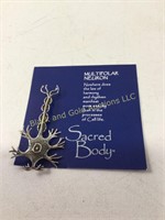Sterling Sacred Body pin