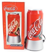 * 1990’s Coca Cola Rotating Lamp in Original Box