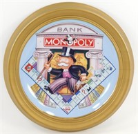 * Vintage 1992 Franklin Mint Monopoly Plate in