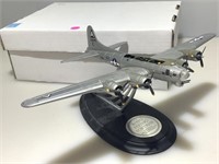 Franklin Mint B-17G Die Cast Model - Flying