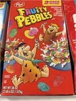 Fruity Pebbles 2 bags