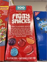 MM fruity snacks 100 pouches