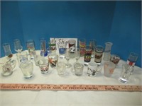 Advertising & Souvenir Shot Glass Collection