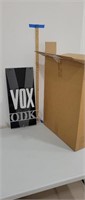 Vox Vodka plexiglass permanent style window