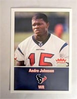 2003 Andre Johnson Fleer Tradition RC Rookie Card