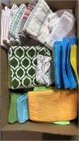 Box of dish cloths