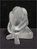 Lalique nude sculpture