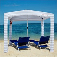 CoolCabanas Beach Cabana - 8' x 8' - Beach