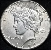 1926-P Peace Silver Dollar BU from Set