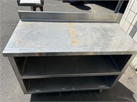 Stainless Steel Utility Prep Station