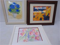 Three Nice Framed Paintings