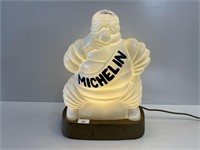 ORIGINAL FRENCH GLASS MICHELIN MAN LIGHT UP