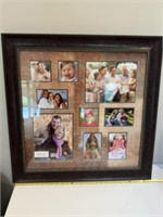 Large 9 Photo Picture Frame