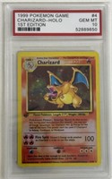 1999 #4 CHARIZARD-HOLO POKEMON REPRINT CARD