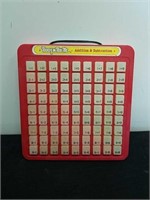 Vintage touch'ntell me addition and subtraction